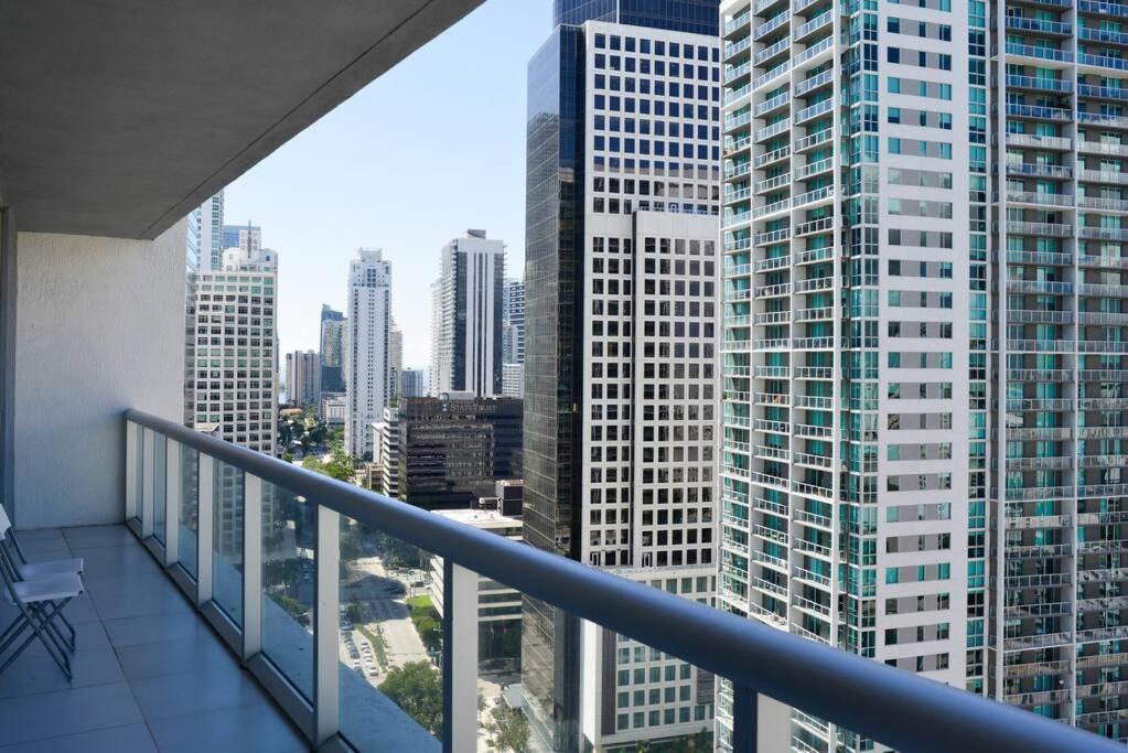 Wonderful 2 Bedroom Apt With Ocean Views At Icon Brickell ميامي المظهر الخارجي الصورة