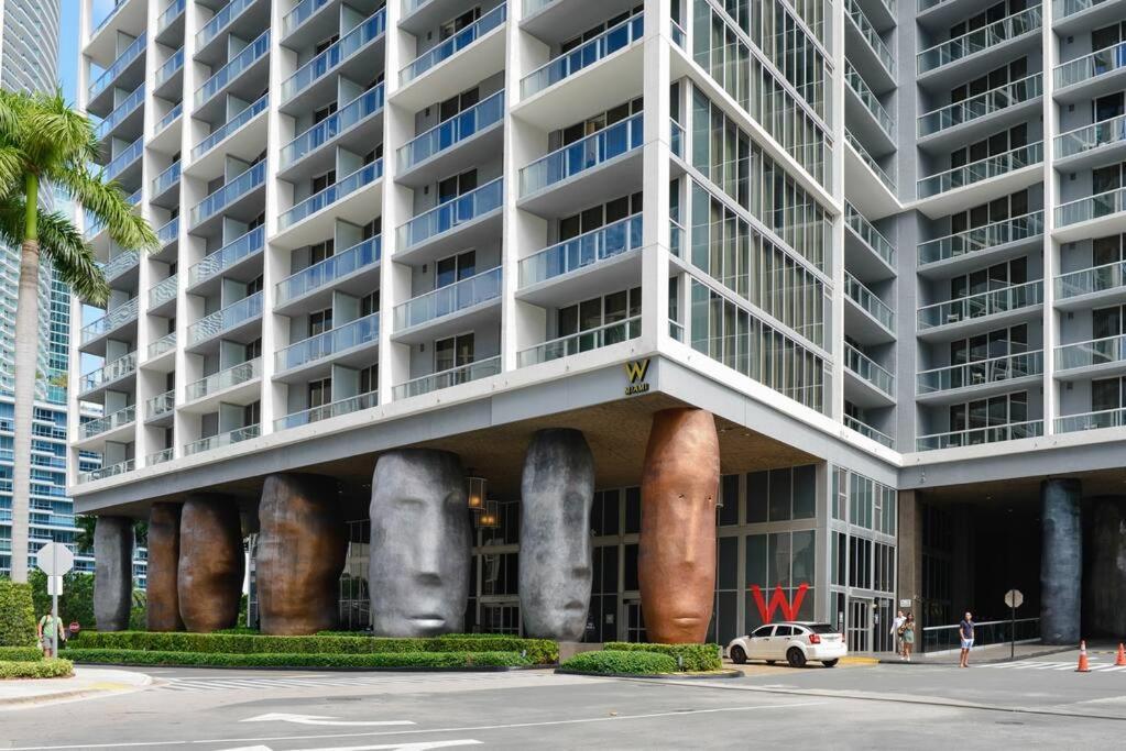 Wonderful 2 Bedroom Apt With Ocean Views At Icon Brickell ميامي المظهر الخارجي الصورة